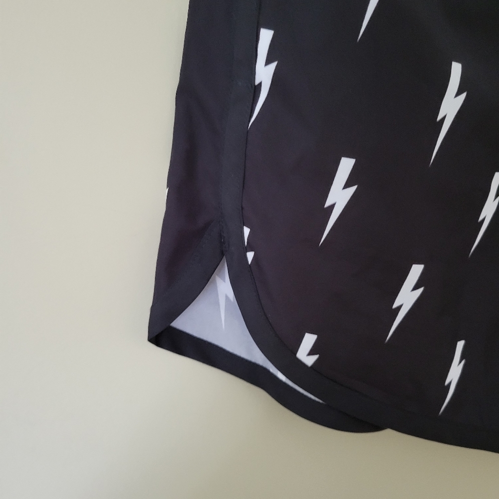 Neil Barrett All Over Thunderbolt Swim Shorts - Picture 5 of 9